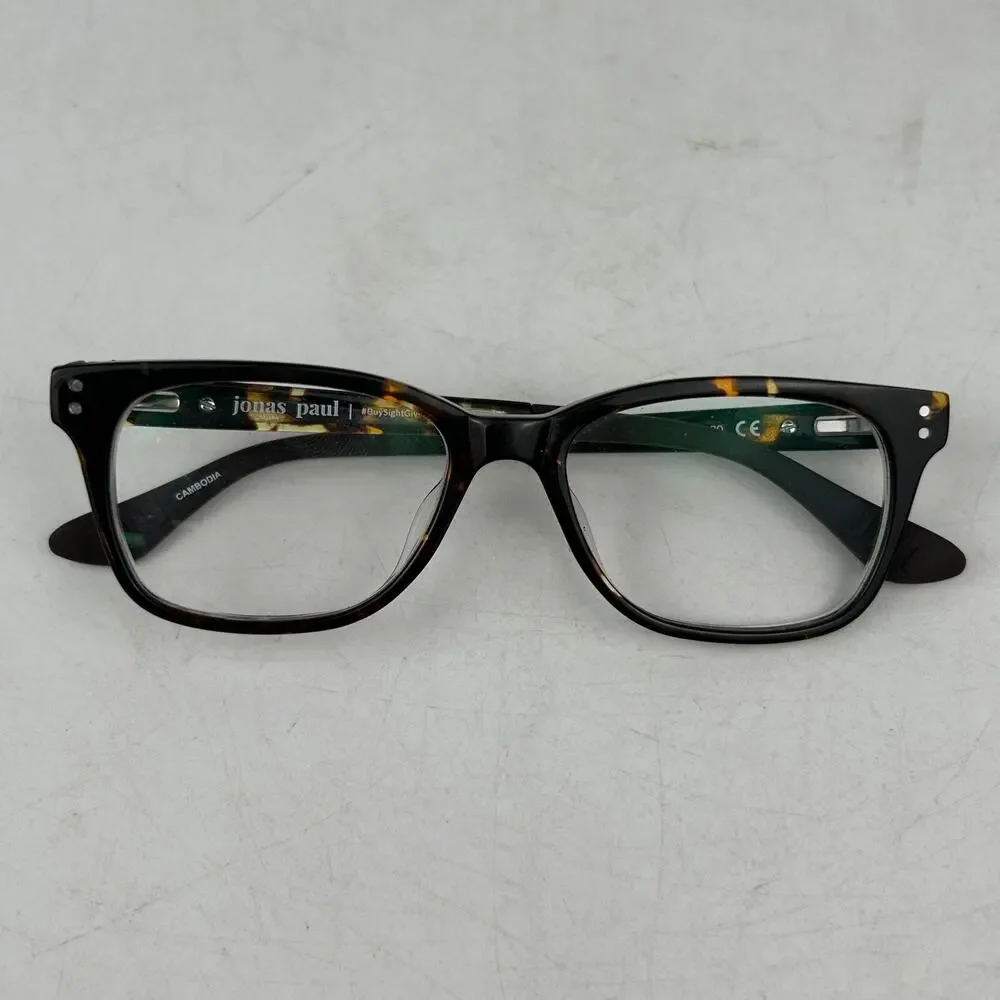 Jonas Paul Edward/Elsie Eyeglasses Frame Unisex Kids Black Tie Dye 47-15-130mm‎
